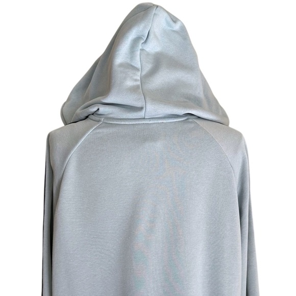 ADIDAS Must Haves 3 Stripe French Terry Hoodie Track Jacket Athleisure Sz Large - Picture 9 of 15